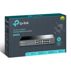 "Omada TL-SG1016D 16-Port Gigabit ECO-Switch – High-Performance, Energy-Efficient Networking Solution"